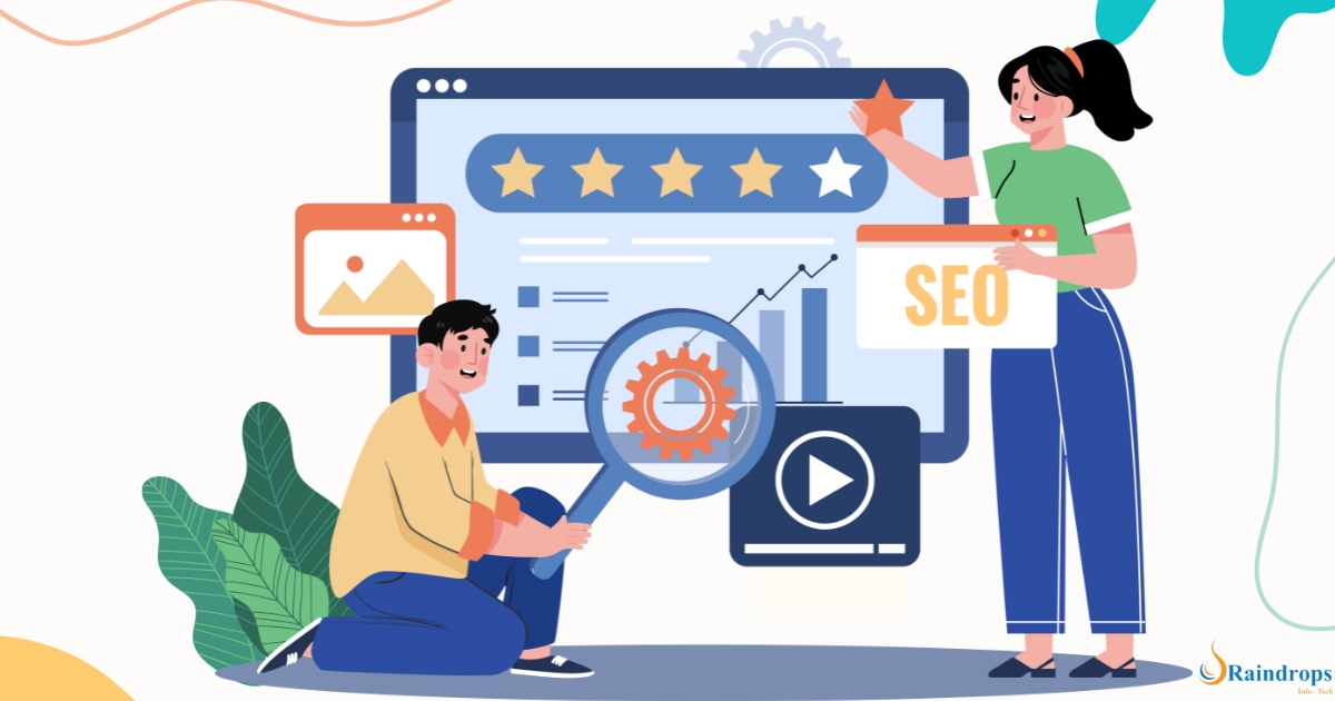 Illustration of changes that should be made to the website to rank on google.